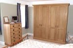 Custom made Bedroom Furniture, including drawers, wardrobe and bed. All built to your design, that suits your home.