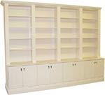 Custom made Shelving used for any part of the house, library, office even the kitchen. All built to your design, that suits your home.
